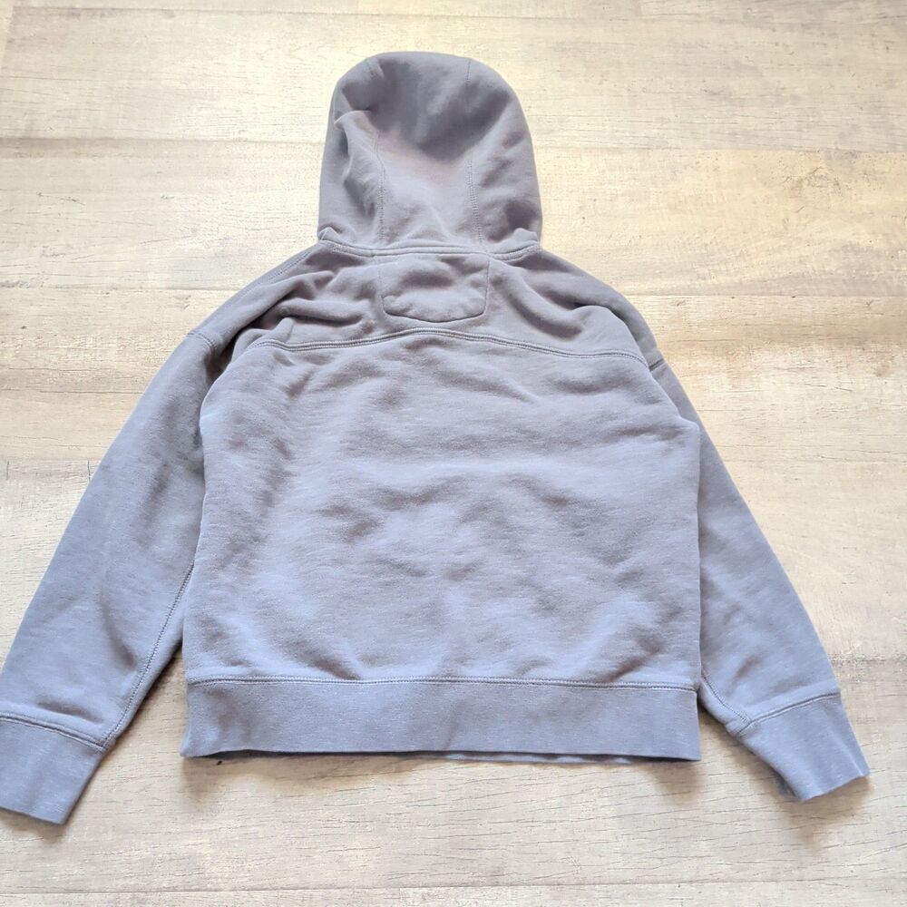 FIGS Women’s Gray Heather Pullover Hoodie Drawstring Long Sleeve Size S - Picture 2 of 7